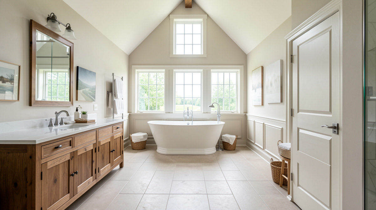 Country House bathroom — wide