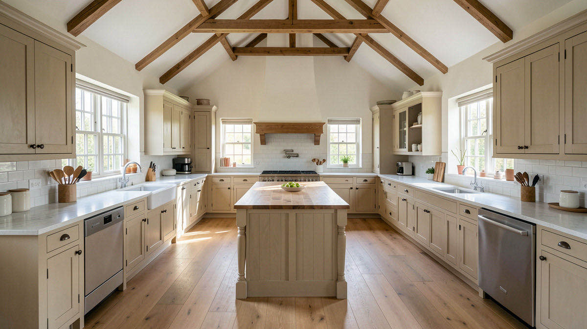 Country House kitchen — wide