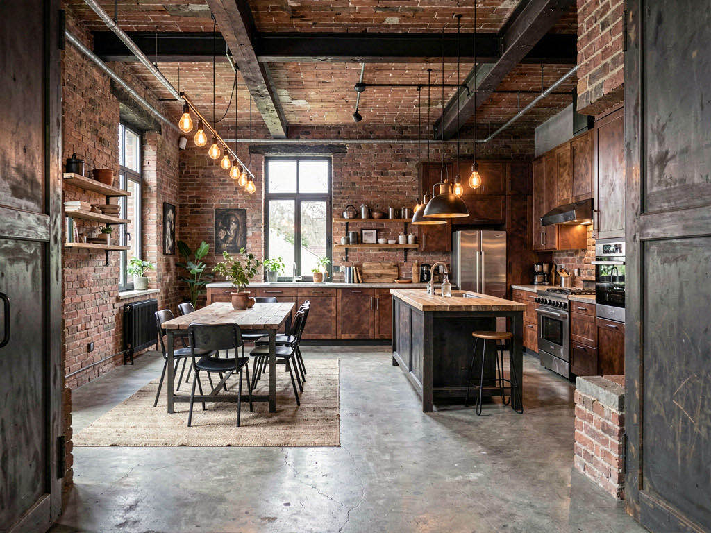 Industrial kitchen — wide