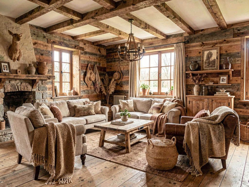 Rustic interior design
